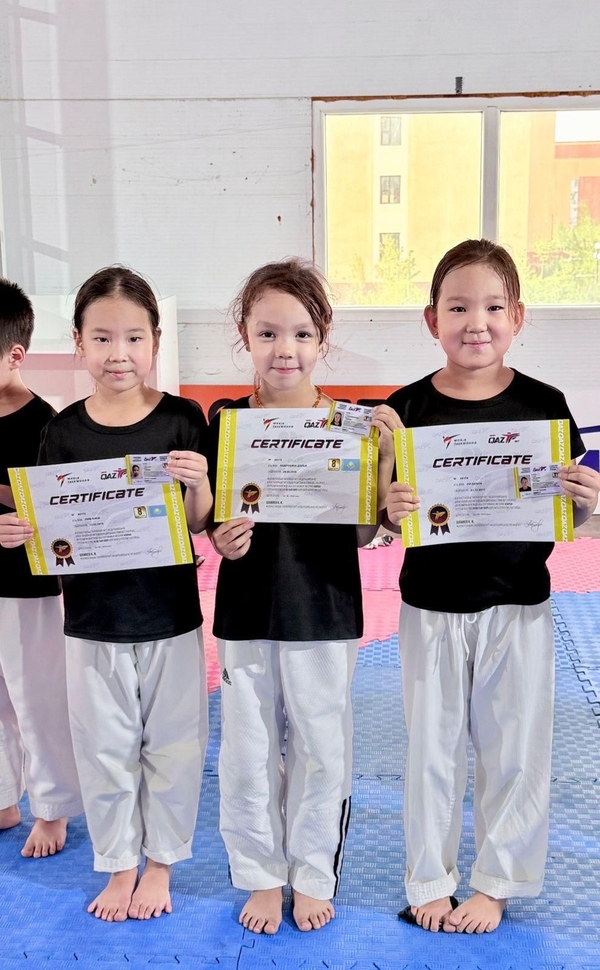 Qazaq centr taekwondo обьявляет набор детей от 5-14 лет 2